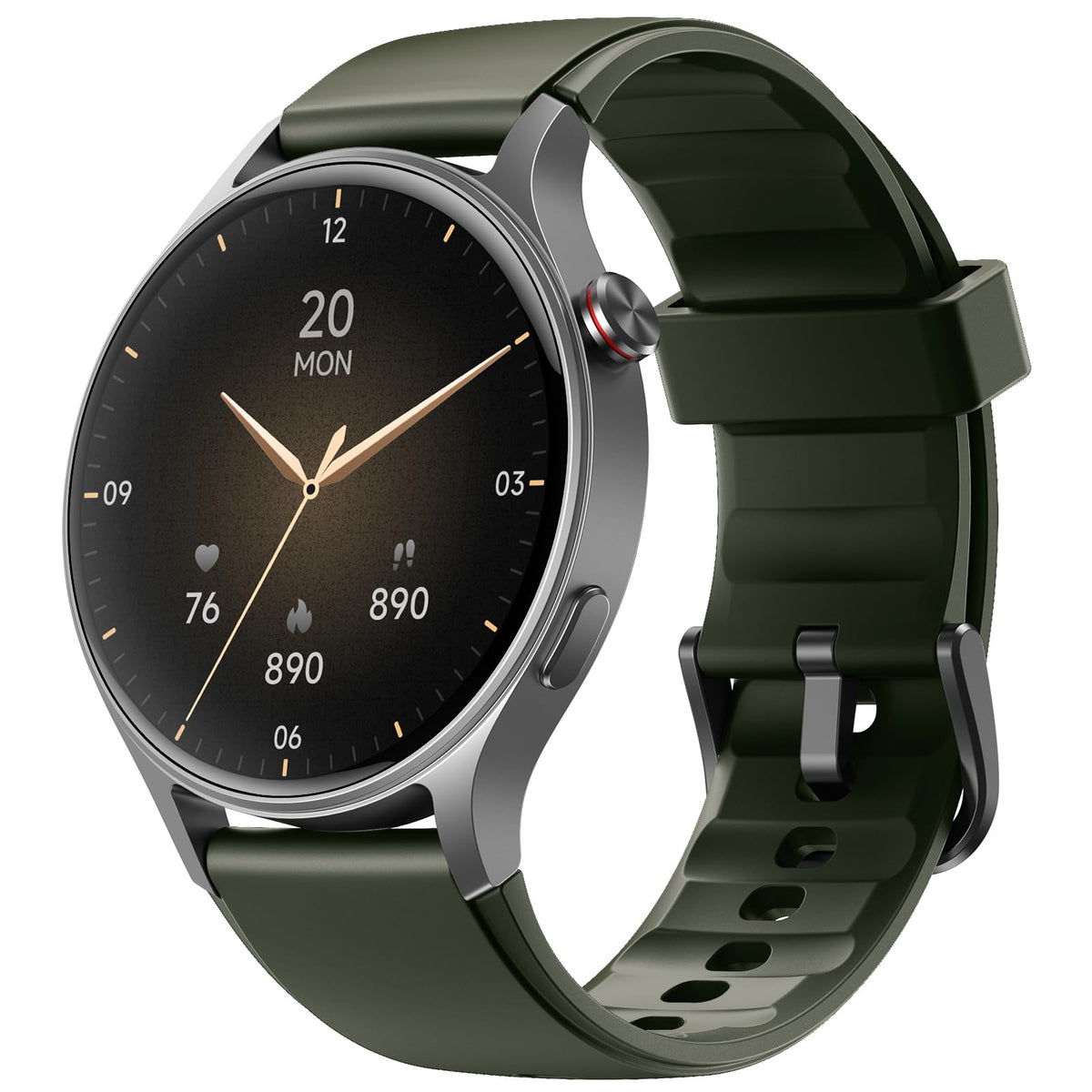 Smart Watch for Women, Answer/Make Call, 1.32'' AMOLED Ultra-Clear Screen Fitness Trackers with Heart Rate/Sleep/SpO2 Monitor, Smartwatch for iPhone/Samsung/Android, 110+ Sport Modes, 3ATM Waterproof