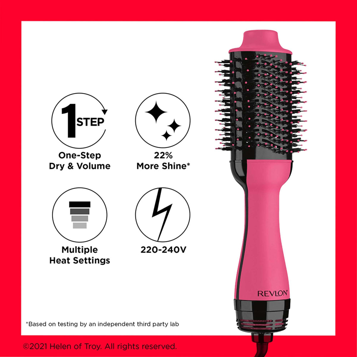 Revlon Salon One-Step Hair Dryer & Volumiser with Sectioning Comb
