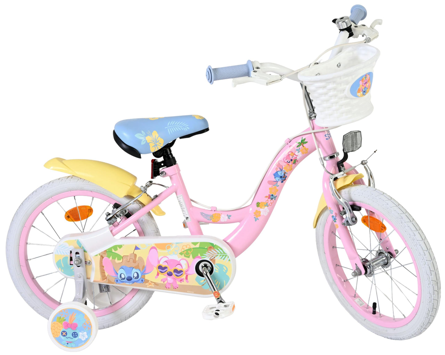 Volare Official Marvel Spider-Man Kids Bike 12" with Stabilisers — Ages 3-4