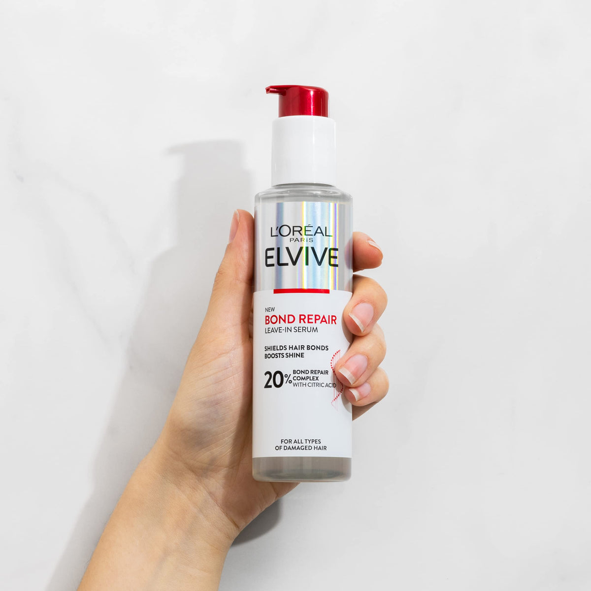 L'Oréal Paris Elvive Bond Repair Sulphate-Free Shampoo, Damaged Hair, 200ml