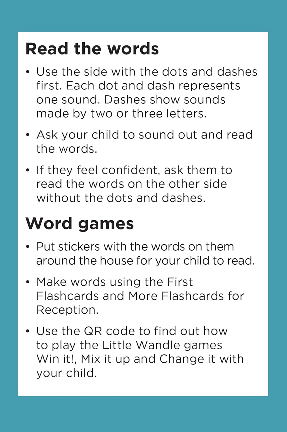 Little Wandle at Home More Phonics Flashcards for Reception