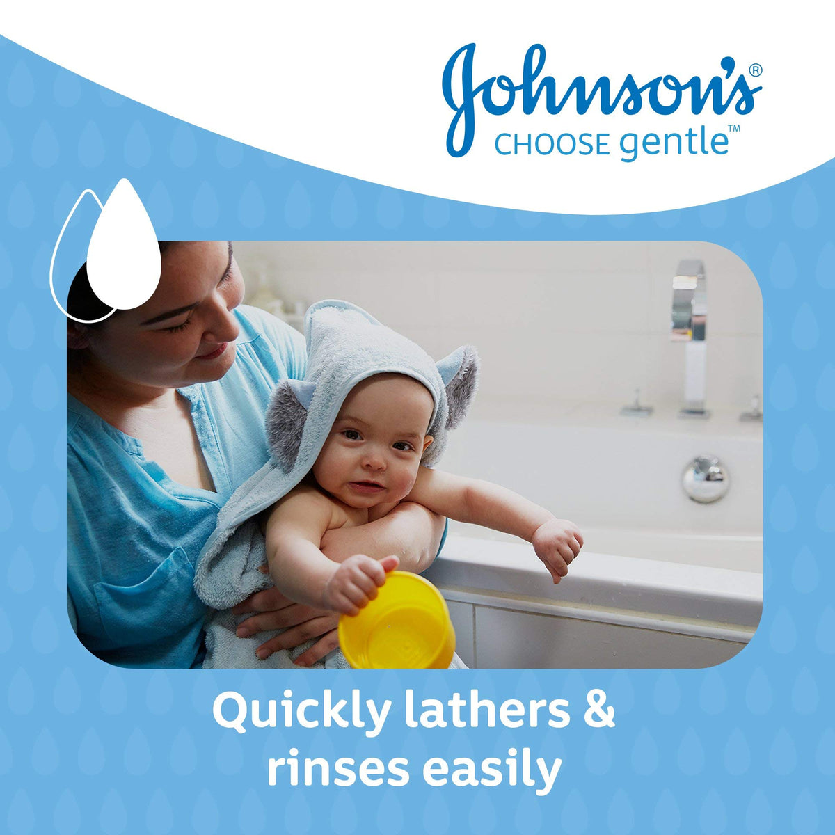 Johnson’s Baby Bath 500 ml (Pack of 1) NO MORE TEARS®