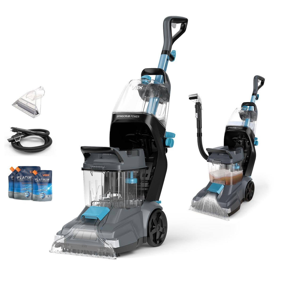 Vax SpinScrub Power Plus Upright Upholstery & Carpet Cleaner CDCW-SSXA