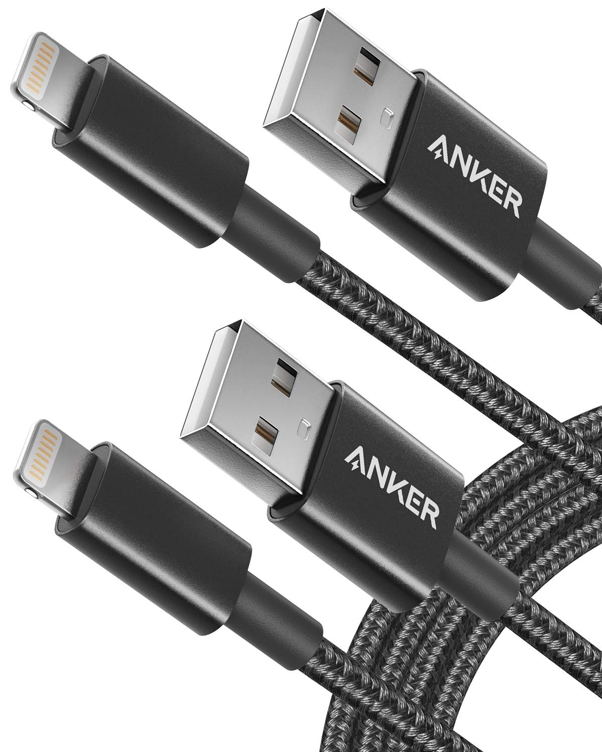 Anker USB A to Lightning Cable,MFi Certified(1.8m, 1Pack, Black)