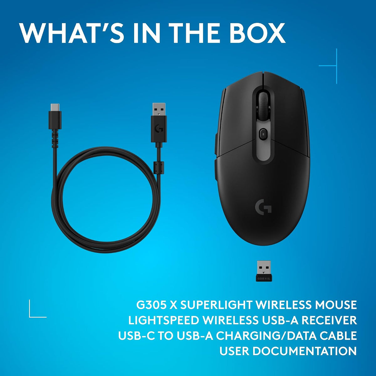 Logitech G G305 LIGHTSPEED Wireless Gaming Mouse