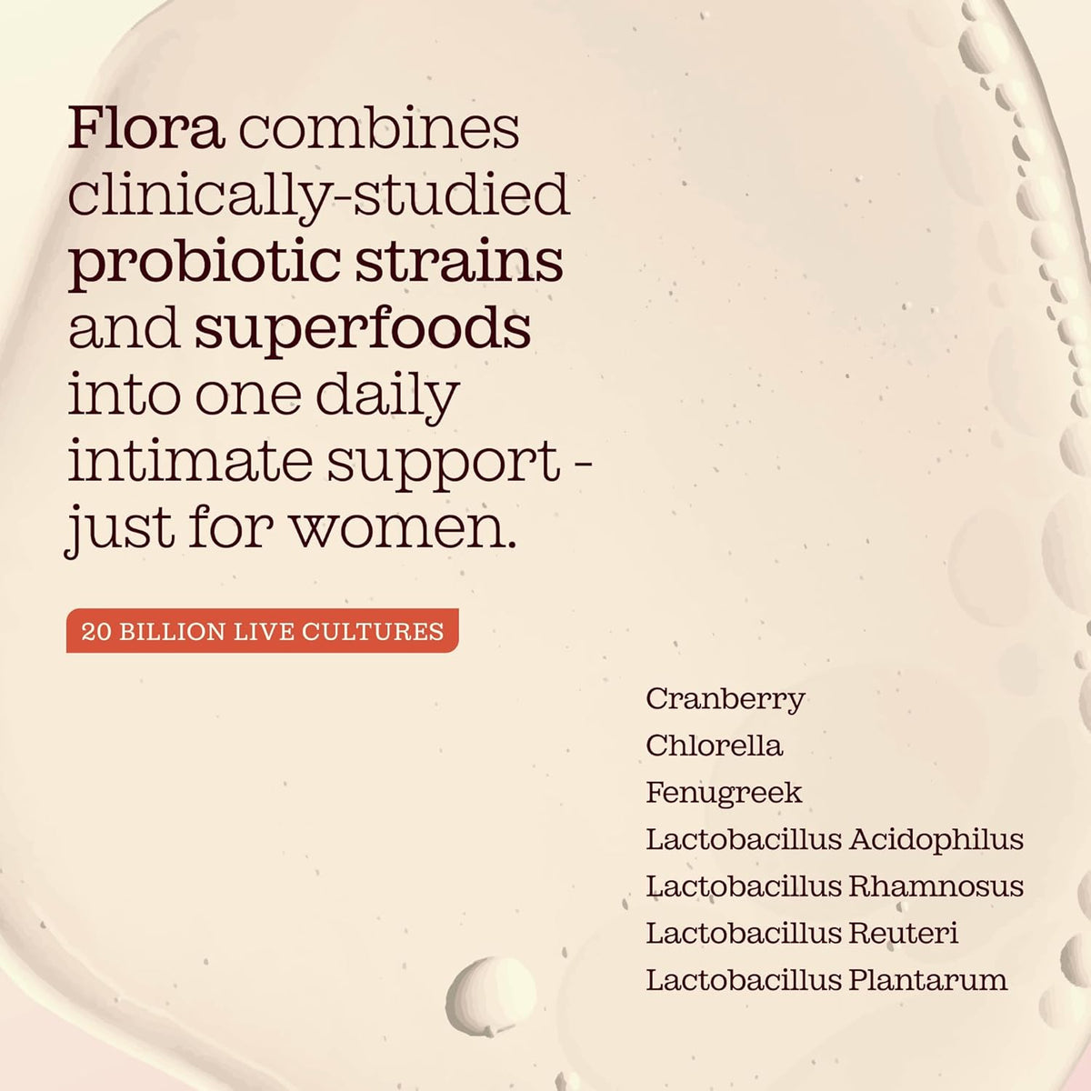 Free Soul Intimate Flora Bio Cultures for Women