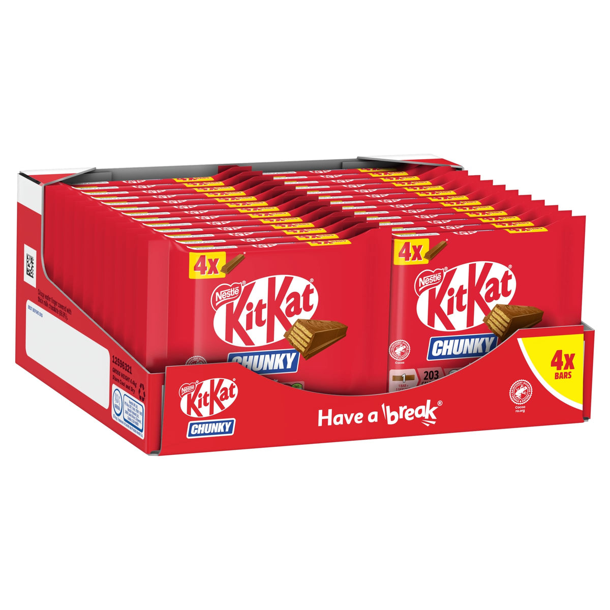 KitKat Chunky, 4 x 40g