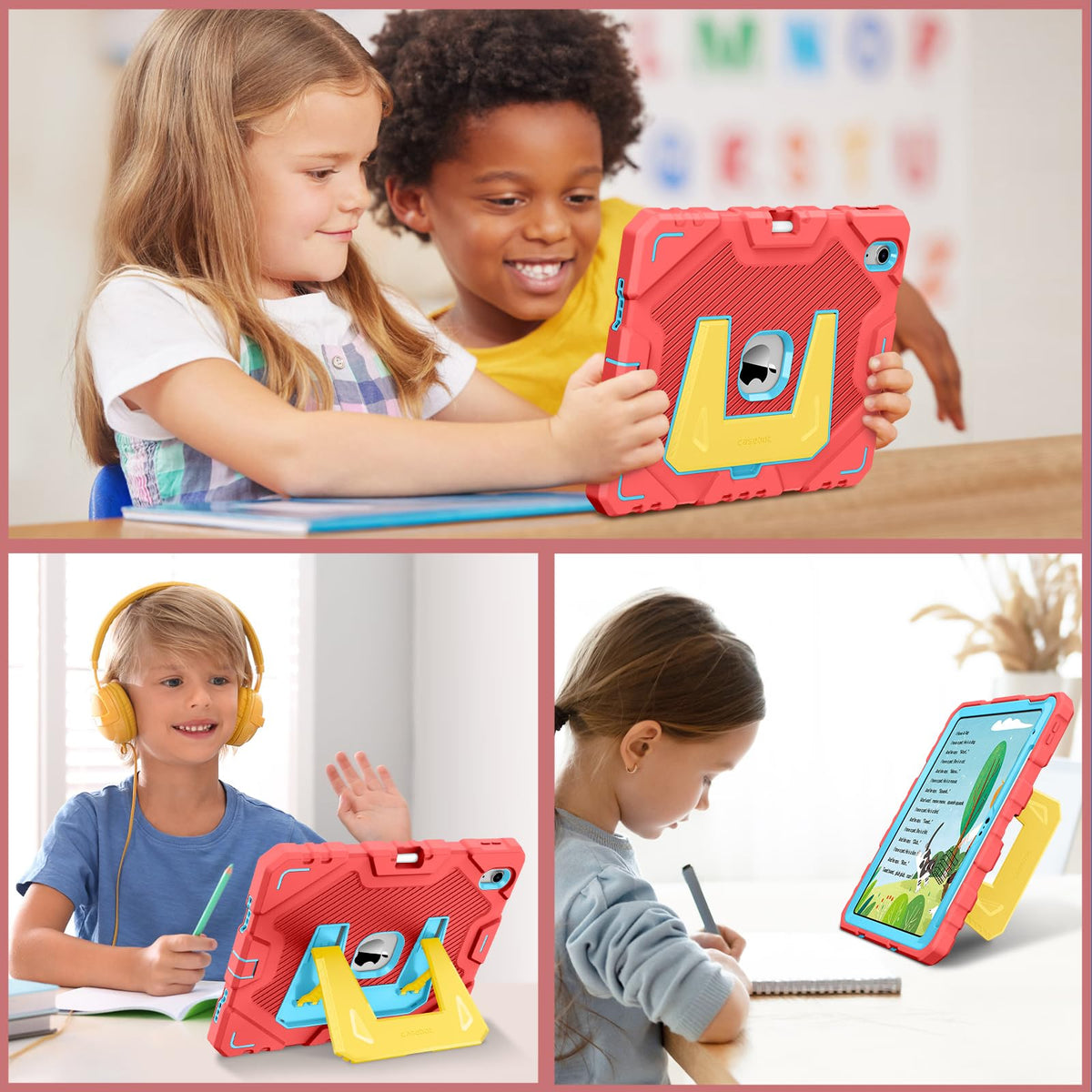FINTIE Kid-Friendly Case for iPad (A16) 11th Gen 11 Inch, iPad 10th Gen
