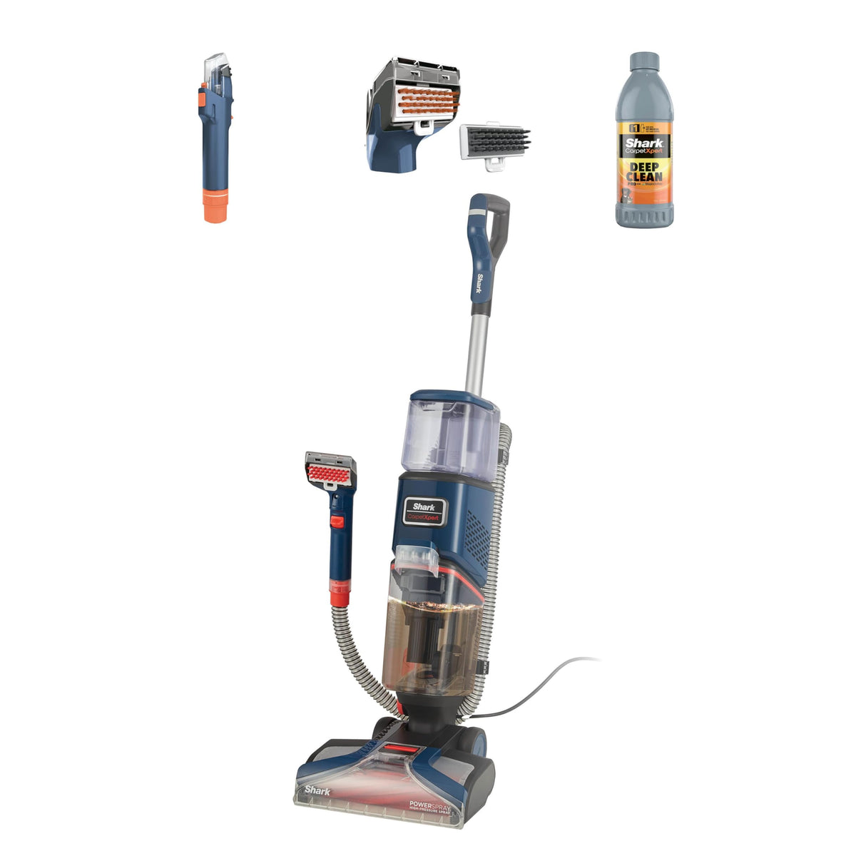 Shark CarpetXpert Deep Clean Carpet Cleaner, 2.3L. 960W, Grey, EX150UKCP
