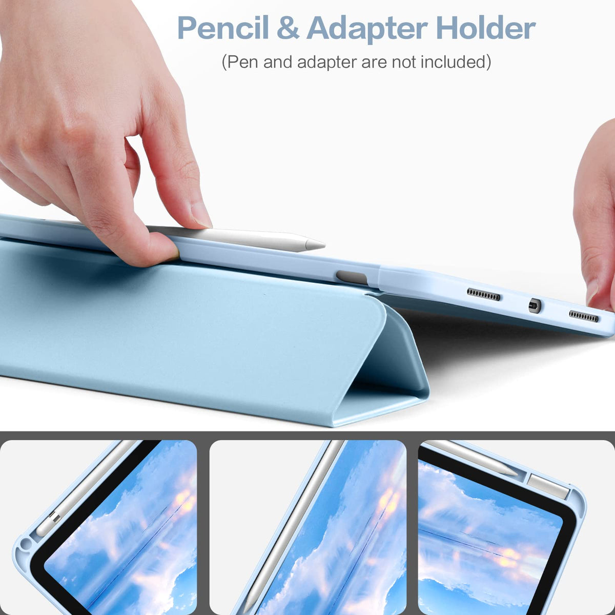 Vobafe Case for iPad A16 11th Generation 11 Inch 2025/iPad 10th 10.9" 2022