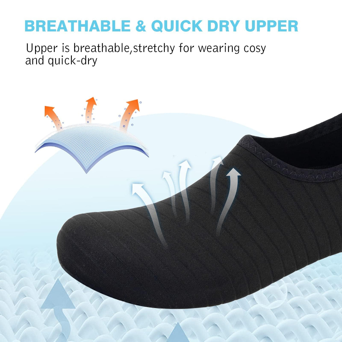Steppli Water Shoes Swim Aqua Shoes for Men Women