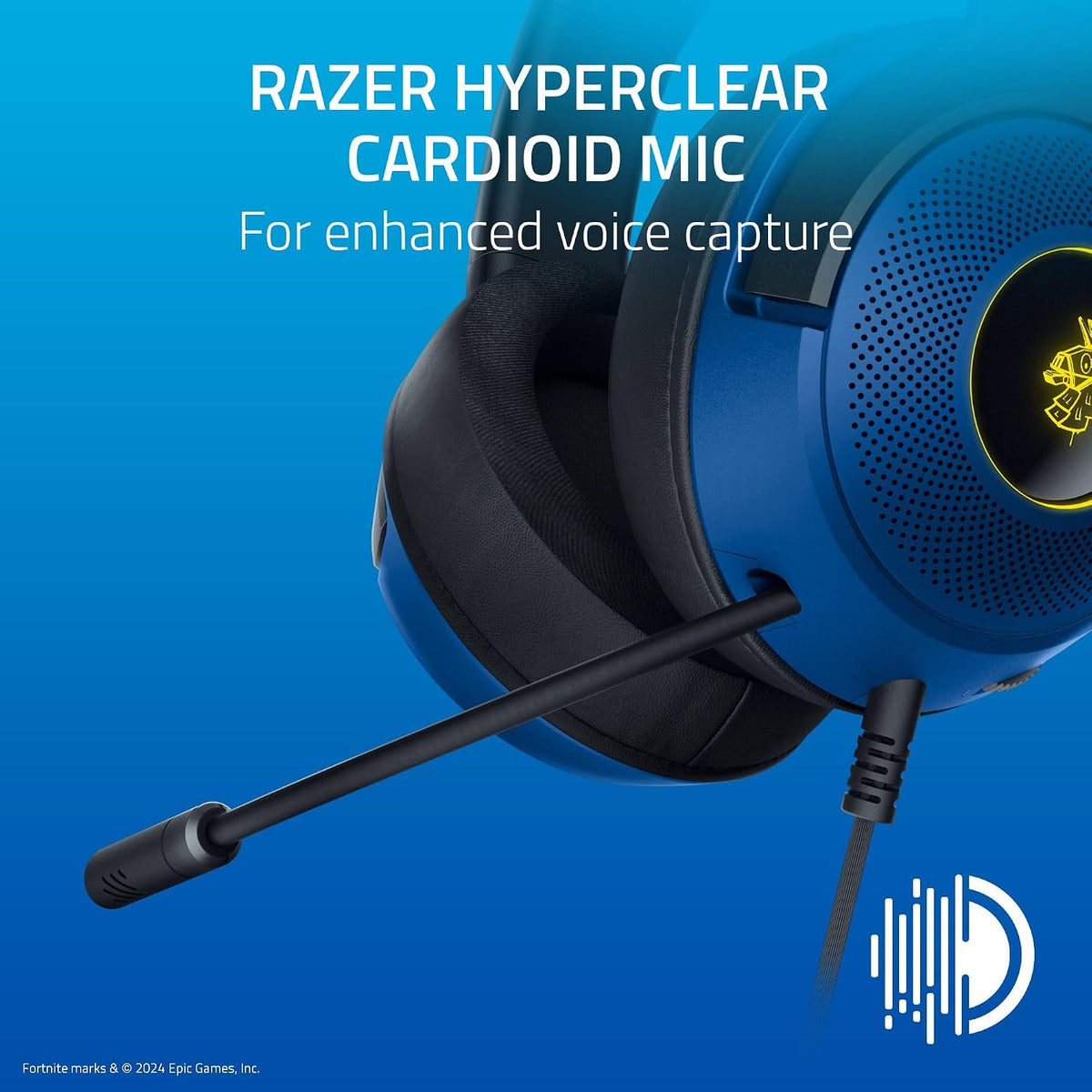 Razer Kraken V3 X USB - Wired USB Gaming Headset (ultra-lightweight at 285g, TriForce 40mm drivers, HyperClear Cardioid Microphone, 7.1 surround sound, Chroma RGB) Black