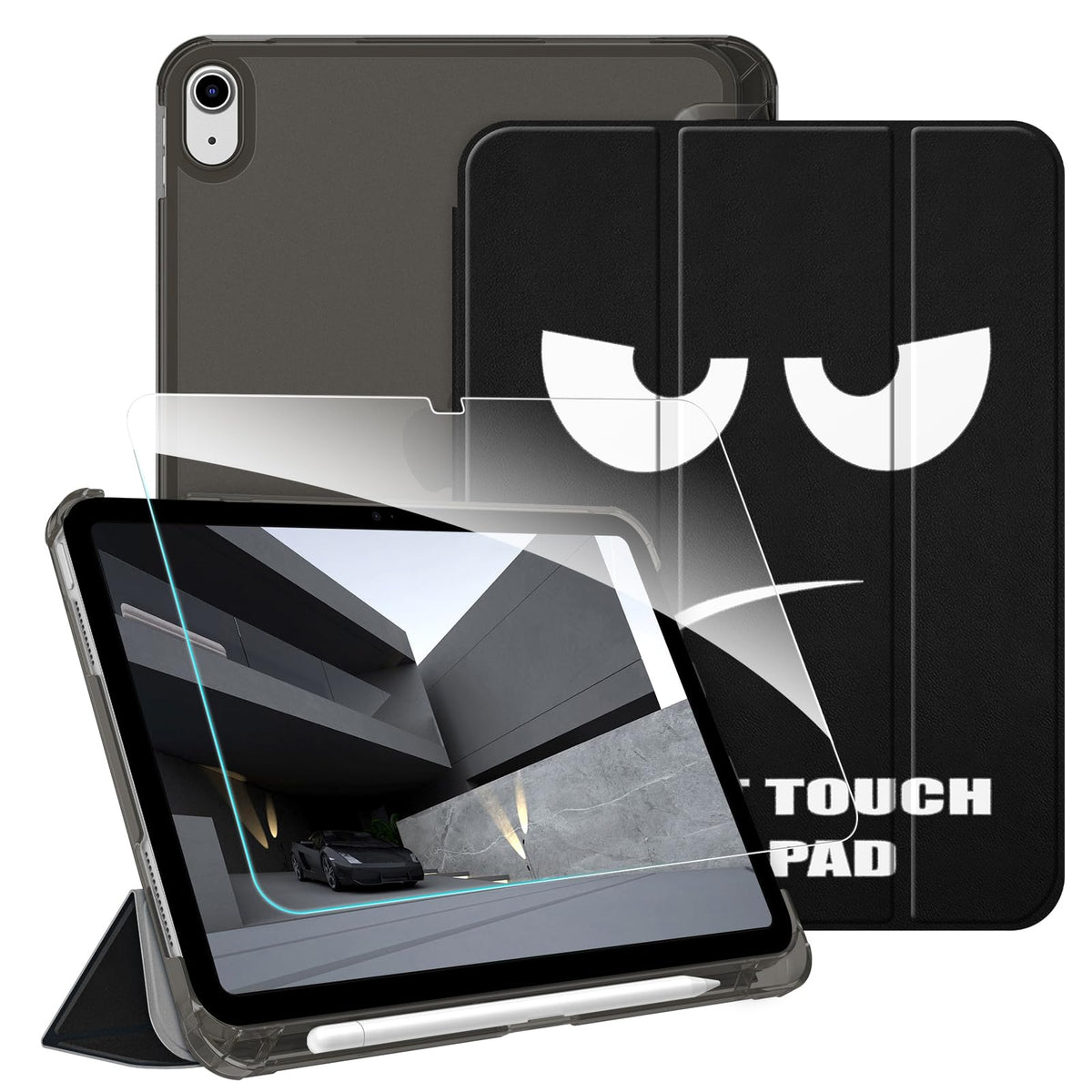 FINTIE Case & Screen Protector Set for iPad A16 11th/10th Gen 11/10.9 Inch