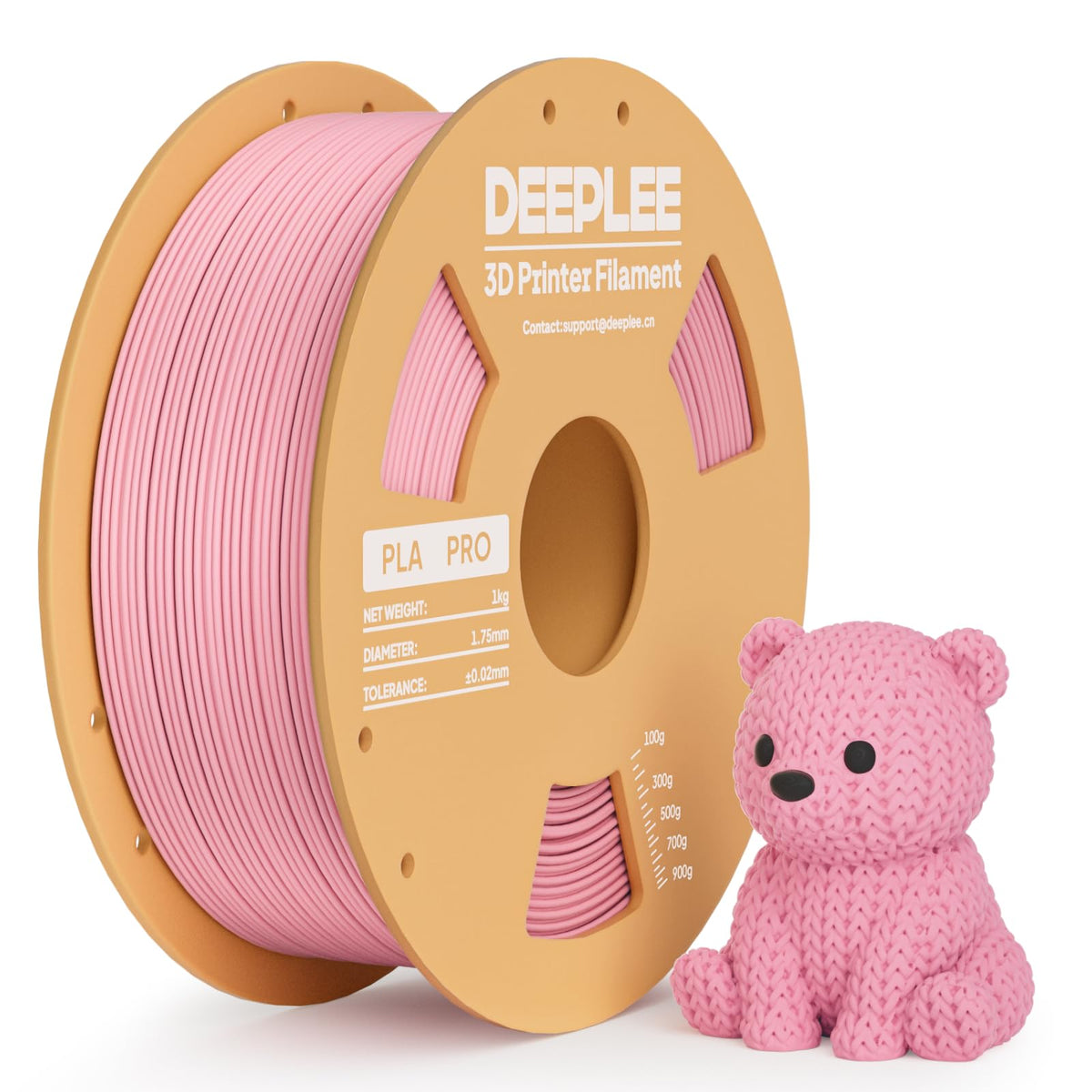 DEEPLEE PLA Filament 1.75mm PLA Pro White*1
