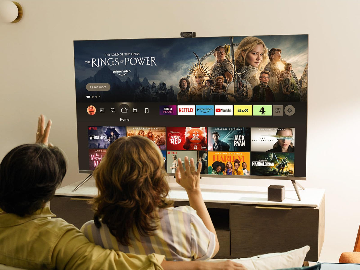 TCL 50V6D-UK 50 Inch 4K HDR, Fire TV, HDR10+, Dolby Atmos, DTS:X, Game Master, Motion Clarity, AirPlay 2, Press & Ask Alexa (2026 New Model)