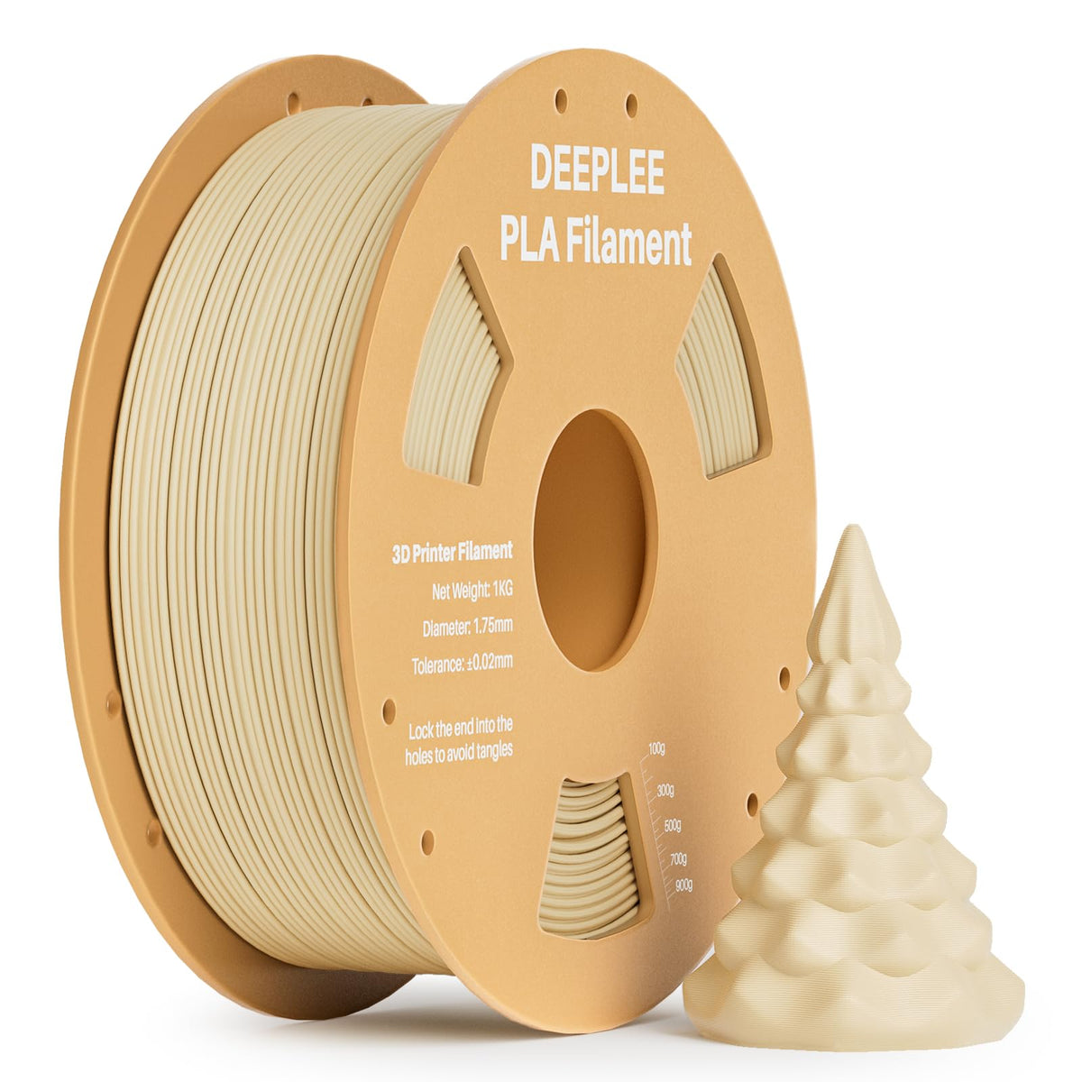 DEEPLEE PLA Filament 1.75mm White 1kg