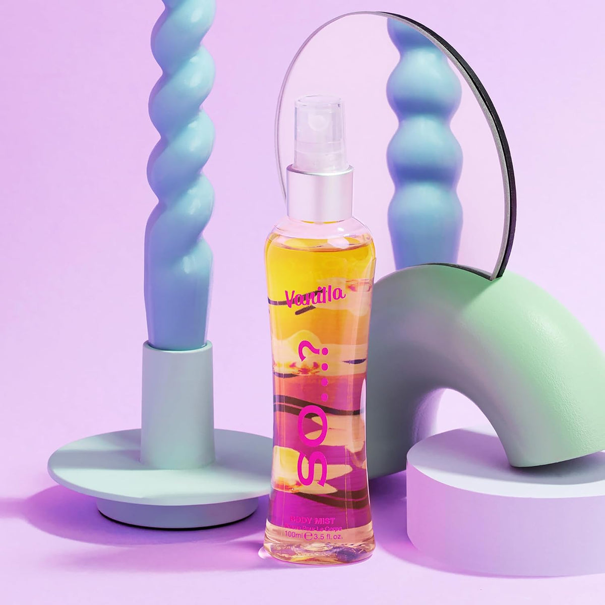 Body Mist By So…? Womens Vanilla Body Mist Fragrance Spray, Travel Size, 100 ml, 1 piece