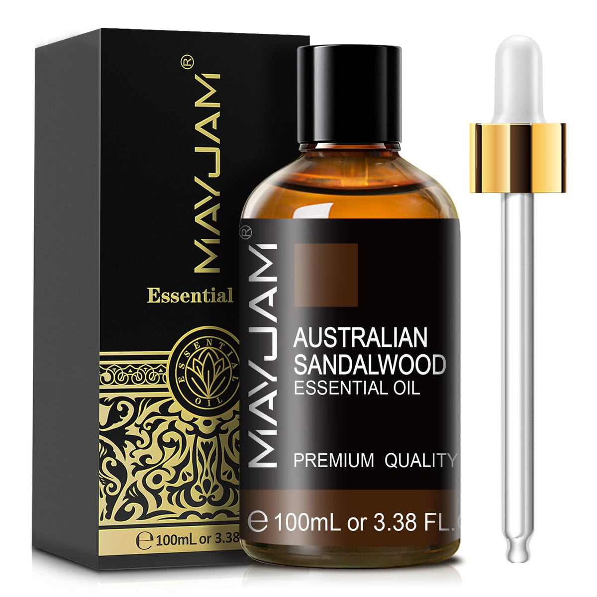 MAYJAM Peppermint Essential Oil 100ML - Premium Diffuser Oil
