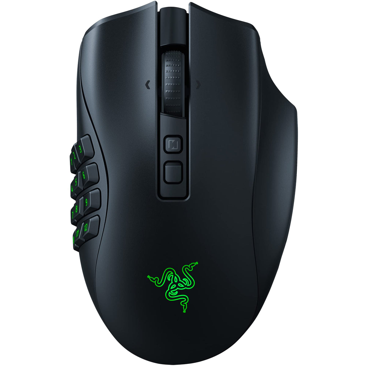 Razer Naga X - Ergonomic MMO Gaming Mouse with 16 Programmable Buttons (2nd Gen Optical Mouse Switches, Advanced 5G Optical Sensor, 85g Ergonomic Design, RGB Chroma, Speedflex Cable) Black