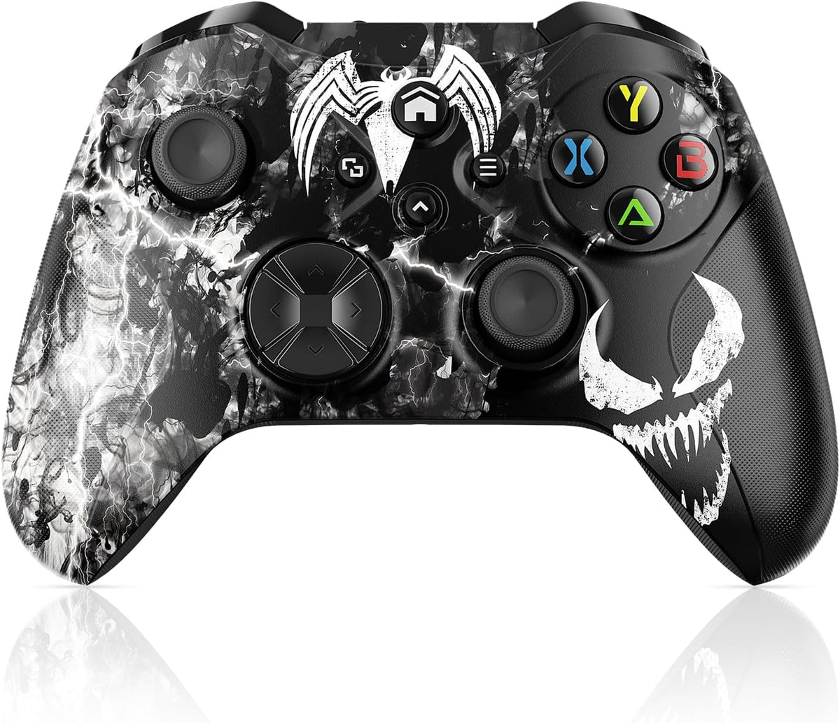 Lapezei Wireless Controller for Xbox Series S/X, Xbox One/PC, Bluetooth Gamepad with Back Paddles, Quadruple Vibration, Turbo, Macro, 3.5mm Audio Jack