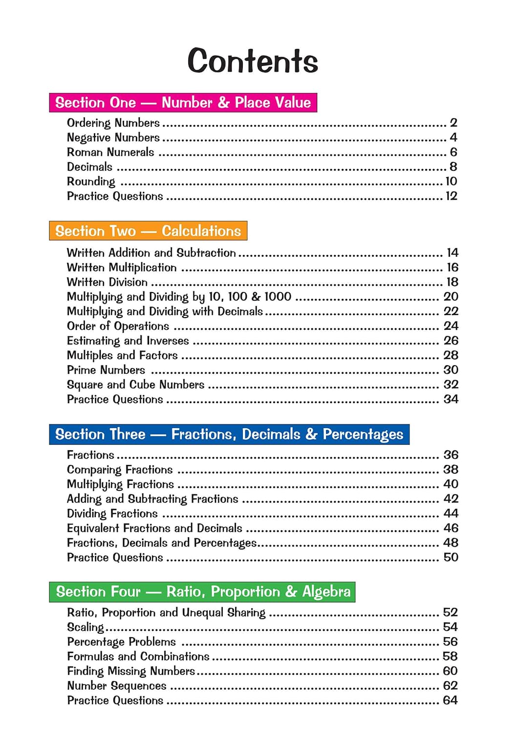 KS2 Maths Year 6 SATS Revision Book (for the 2027 tests) (CGP SATS Maths)
