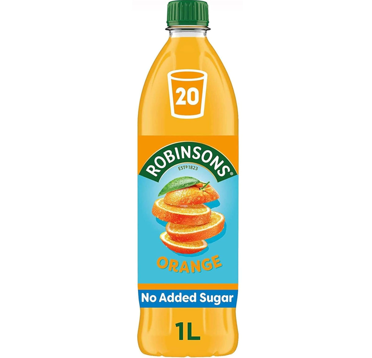 Robinsons Fruit Squash - Low Calorie - Double Strength - Orange 1.75 Litre