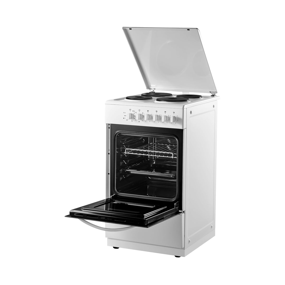 Midea 71L, 60cm Wide, Single Electric Built-in Fan Oven with Air Fry, 12 Oven Functions, Aqua Clean, LED Display, Convection, ECO, MultiLevel Cooking, Color Black - MBO65M90D2-BK