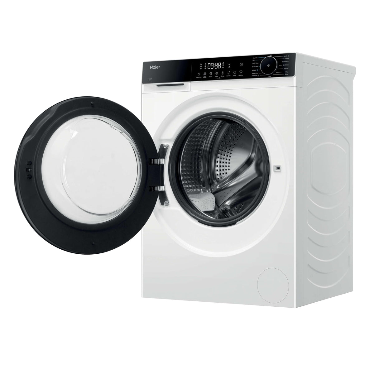 Haier X Series 5 Washing Machine, 13kg, Graphite & Black, A-20%, 1400 RPM