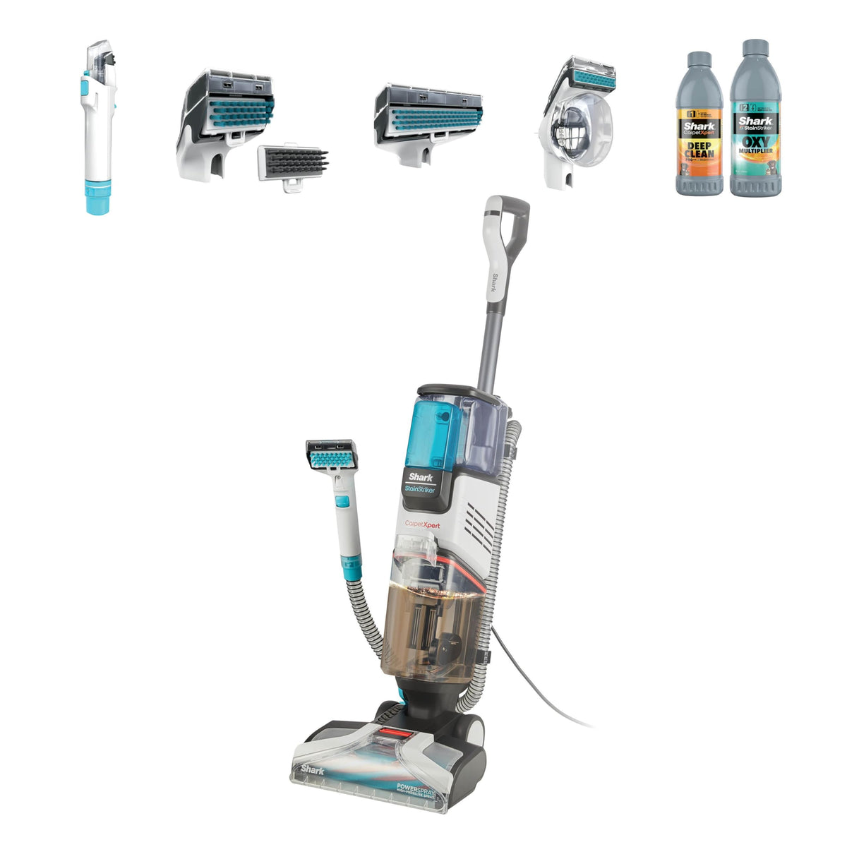 Shark CarpetXpert Deep Clean Carpet Cleaner, 2.3L. 960W, Grey, EX150UKCP