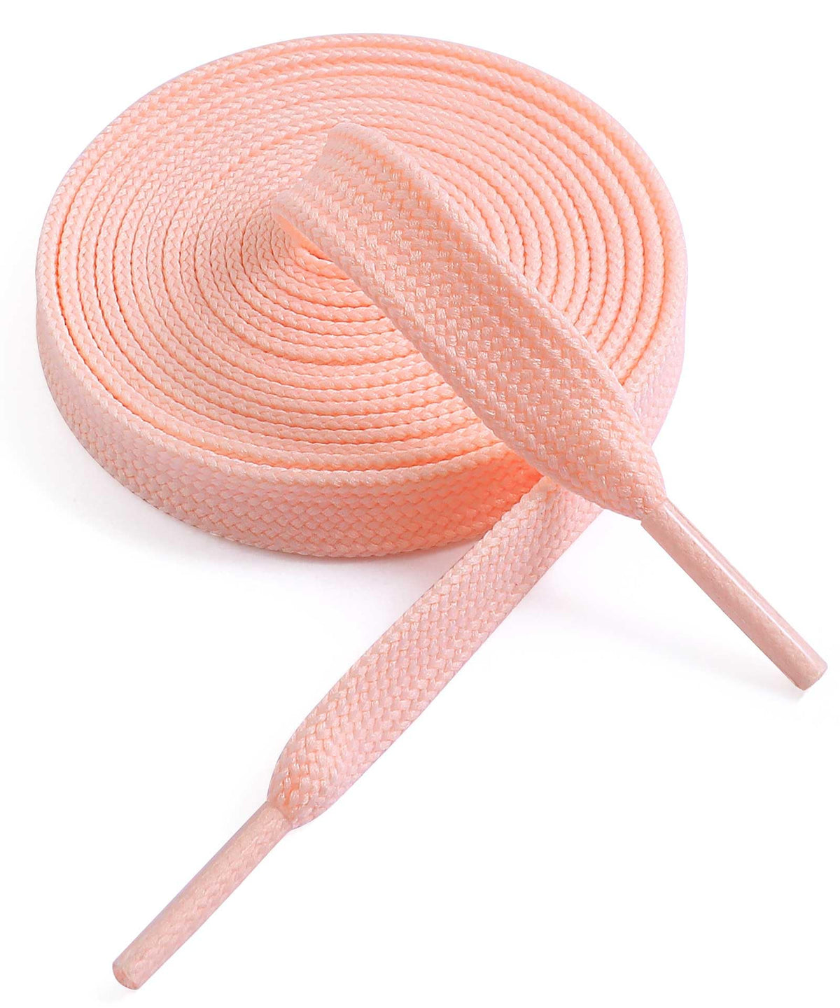 VSUDO Shoe Laces for Trainers, 5/16" Fine Weave Flat Shoelace for Sneaker
