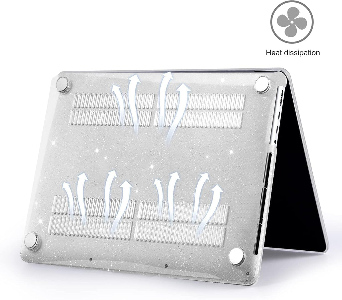 EooCoo for MacBook Neo Case 13 inch 2026 A3404 A18-Pro Crystal Clear