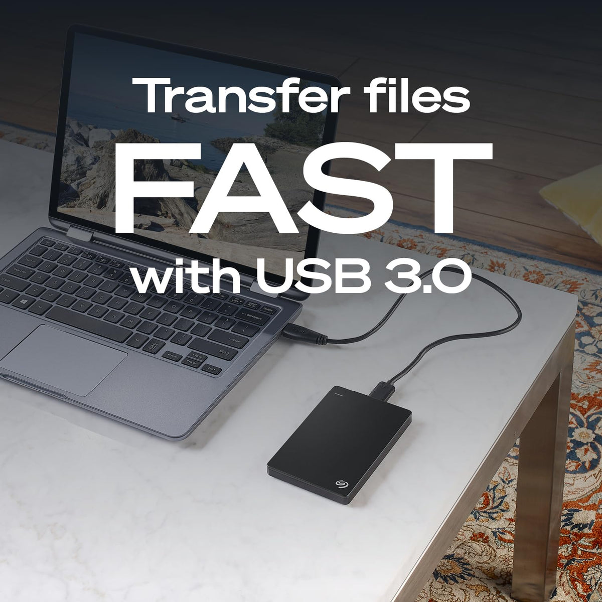 Seagate 2TB Portable Hard Drive | USB 3.0 (STGX2000400)