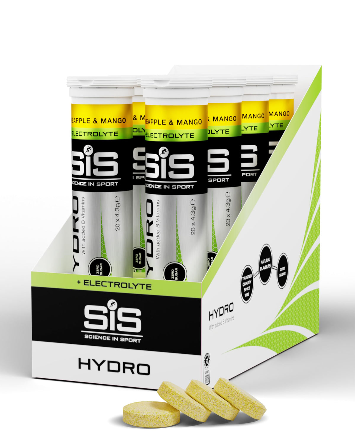 Science in Sport Hydro Electrolyte Tablets, Berry, 20 Tablets