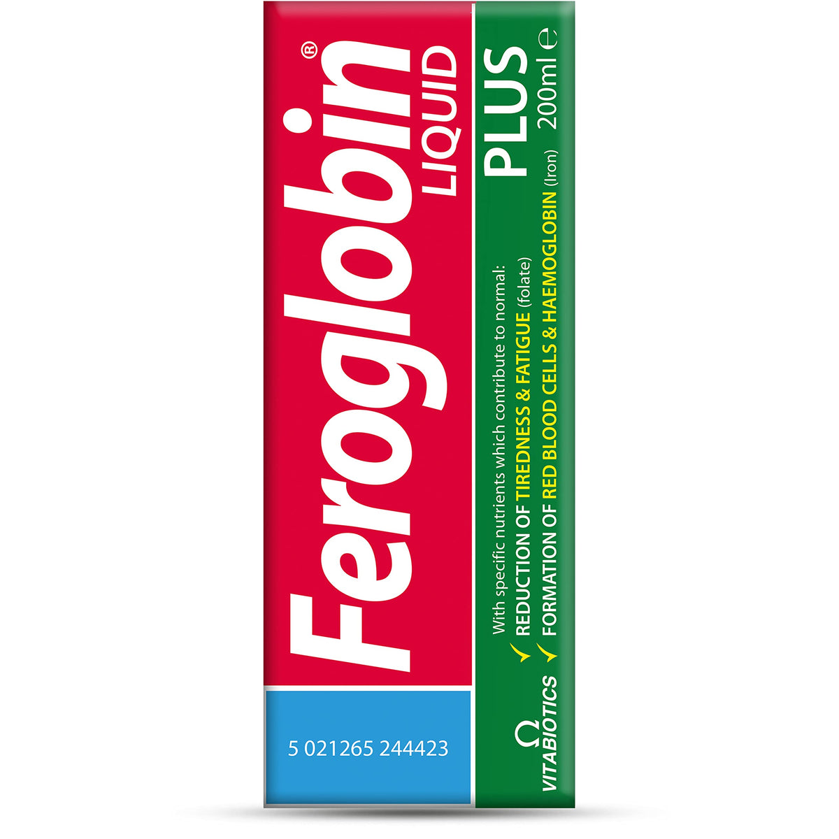 Feroglobin Iron Supplement Capsules Support Iron Defficiency, Anemia and Blood Formation, Boost Energy, Immunity and Vitality While reducing Fatigue and Tiredness