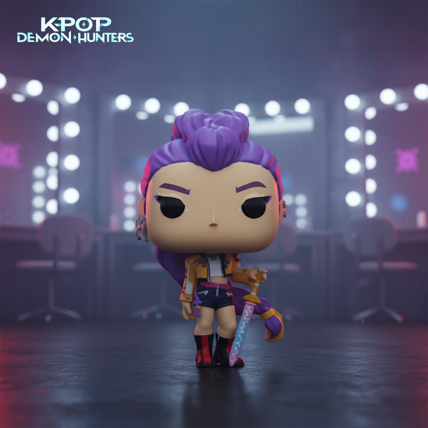 Funko Pop Animation: KPop Demon Hunters - Rumi - Collectable Vinyl Figure - Gift Idea - Official Merchandise - Toys for Kids and Adults - Movies Fans