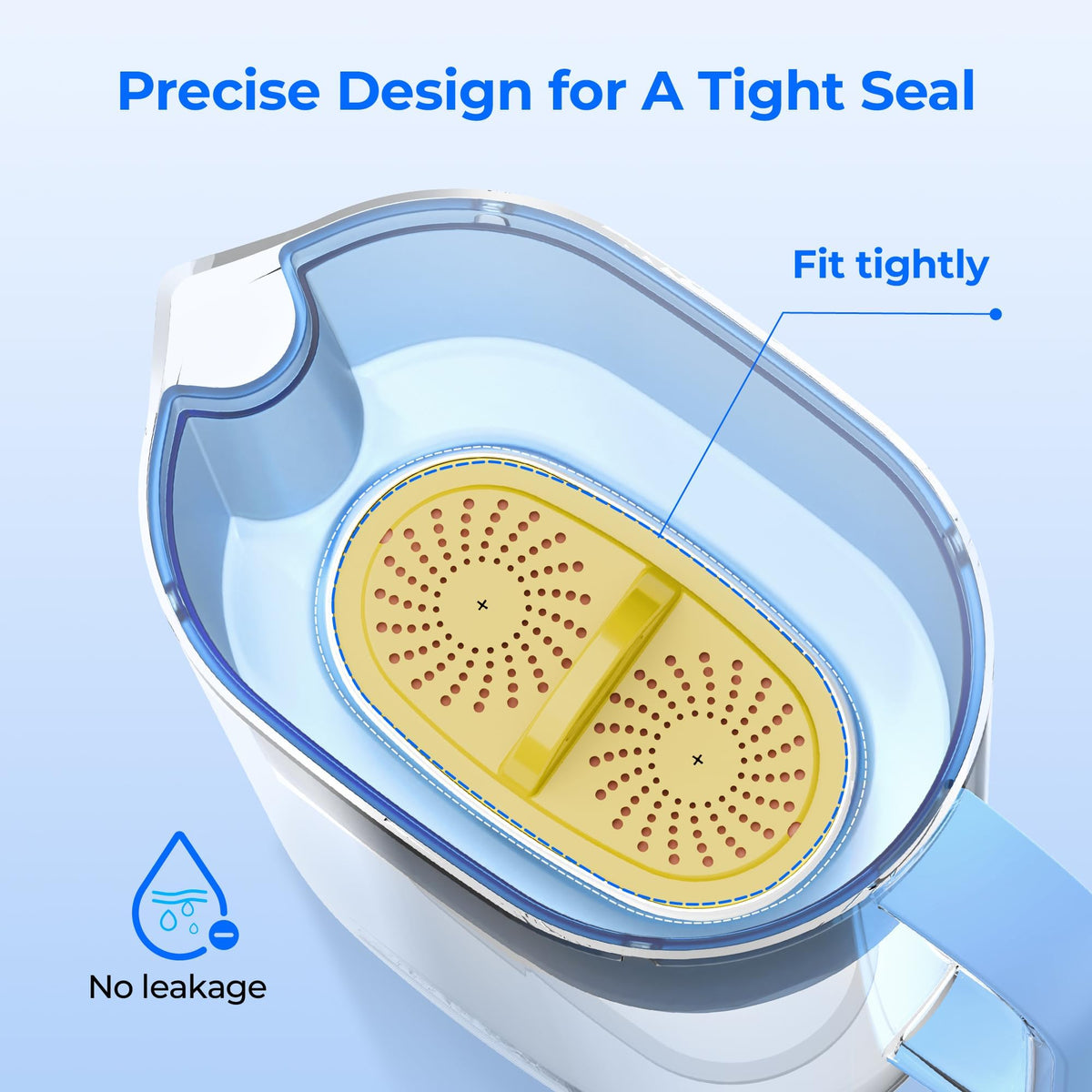 [Original] Waterdrop PF-01A Water Filter for Waterdrop Jug, 3 Months Each