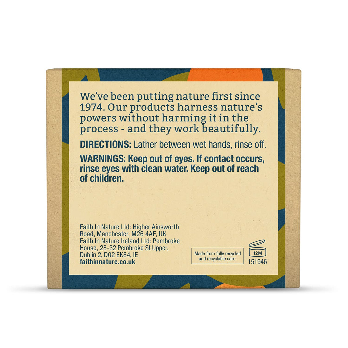 Faith In Nature Natural Coconut Hand Soap Bar, Hydrating, Vegan & Cruelty Free, No SLS or Parabens, 100g