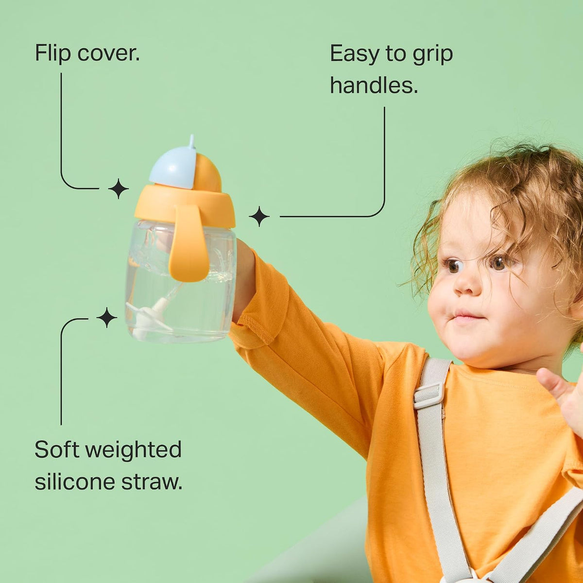Tommee Tippee Trainer Straw Cup 6m+