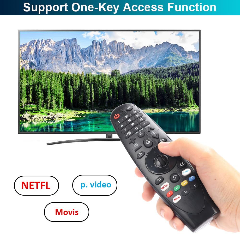 Gvirtue 【Pack of 2】Replacement Remote Control Compatible with Roku Box Model: Roku 1, Roku 2(HD, XD, XS), Roku 3, Roku LT, HD, XD, XDS, Roku N1, Roku Express, Roku Express+