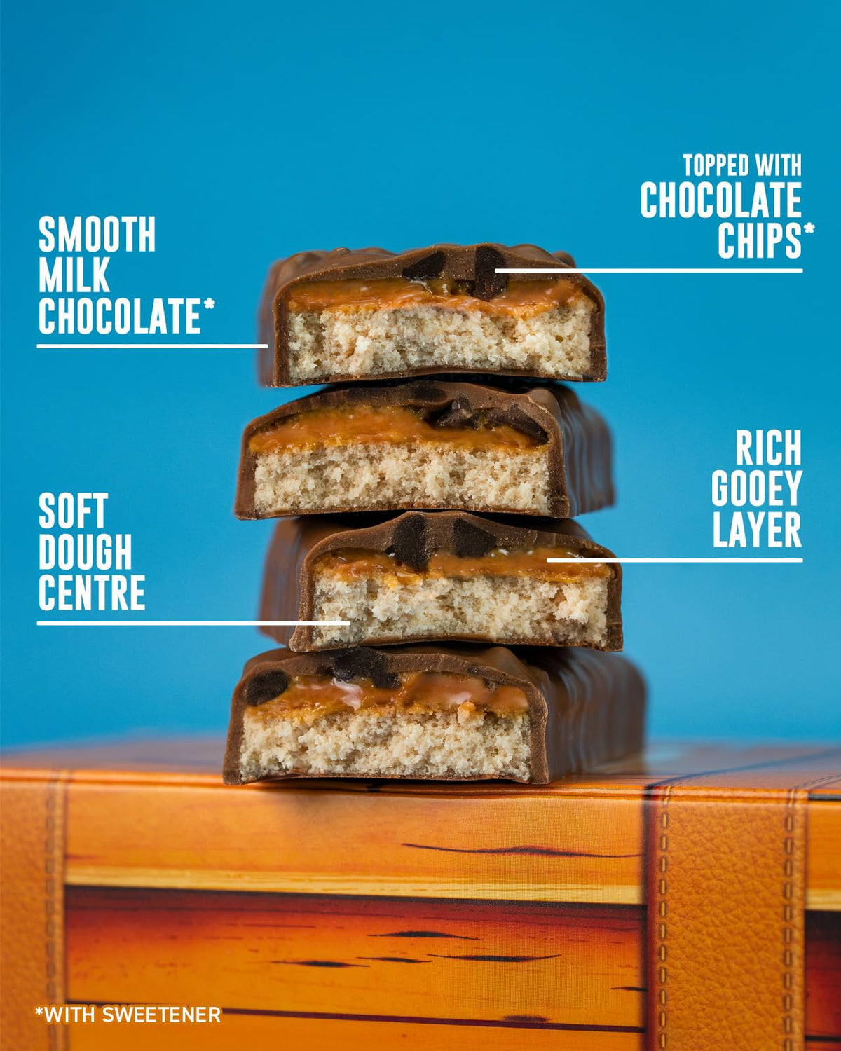 Grenade Chocolate Chip Salted Caramel Protein Bars, 12 x 60 g