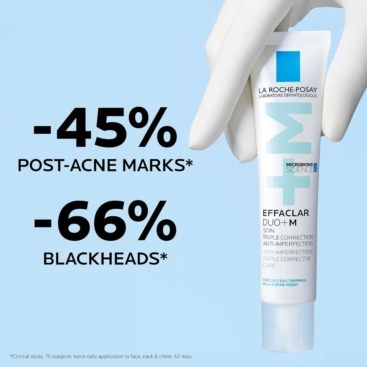 La Roche-Posay Effaclar Duo+M, Anti-Breakout Corrective Gel, 40ml