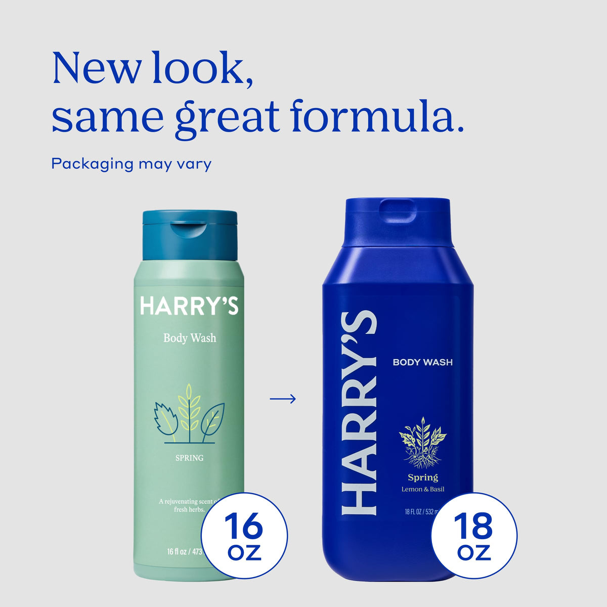 Harry's Body Wash for Men Variety Pack - 3 x 532ml Signature Scents