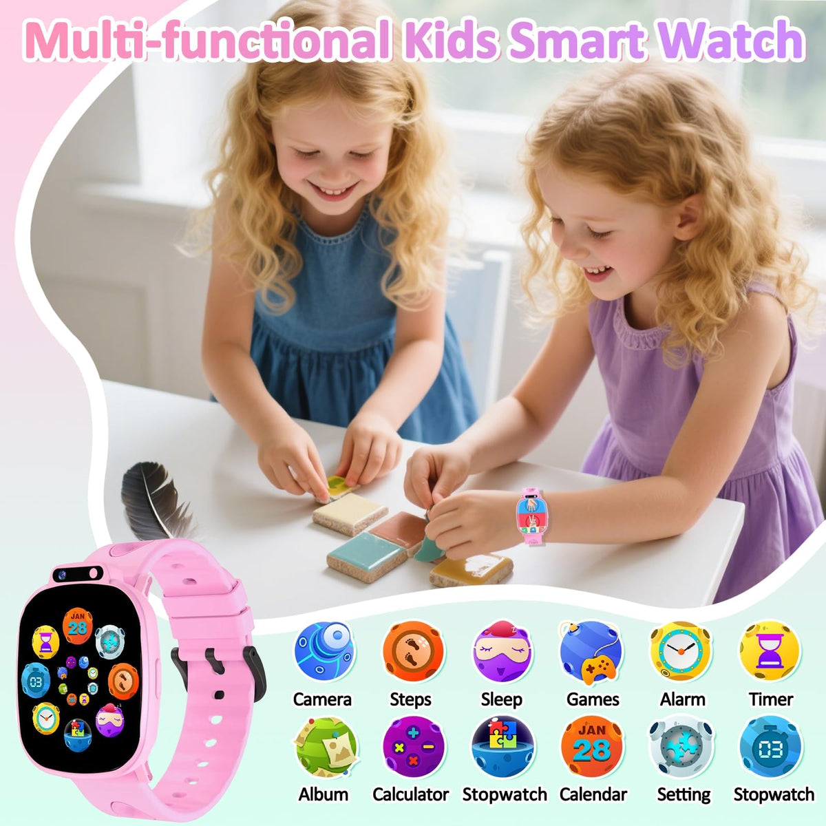 Kids Smart Watch for Boys Girls, Smart Watch for Kids Fitness Watch