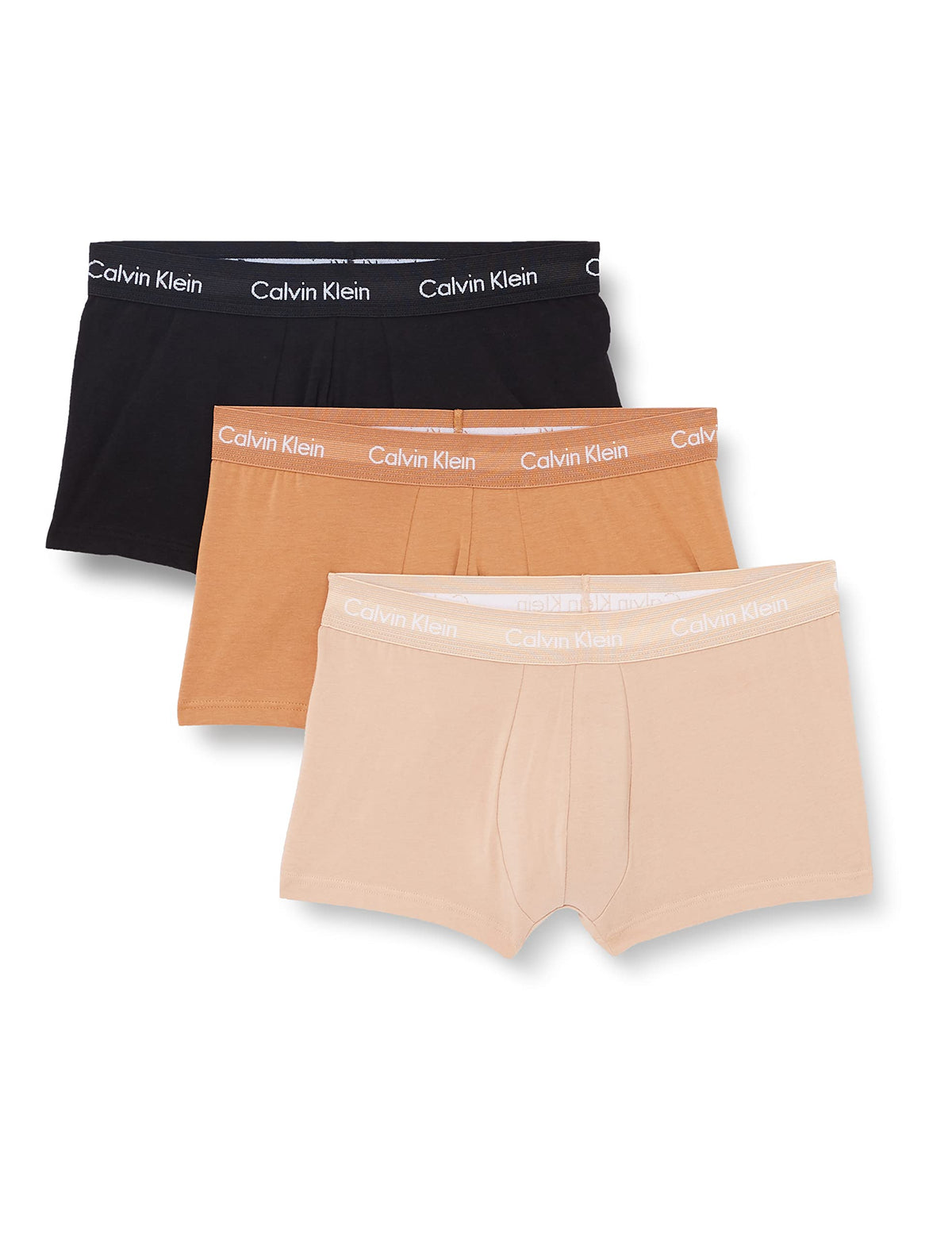 Calvin Klein Men’s 3 Pack Low Rise Trunks Underwear