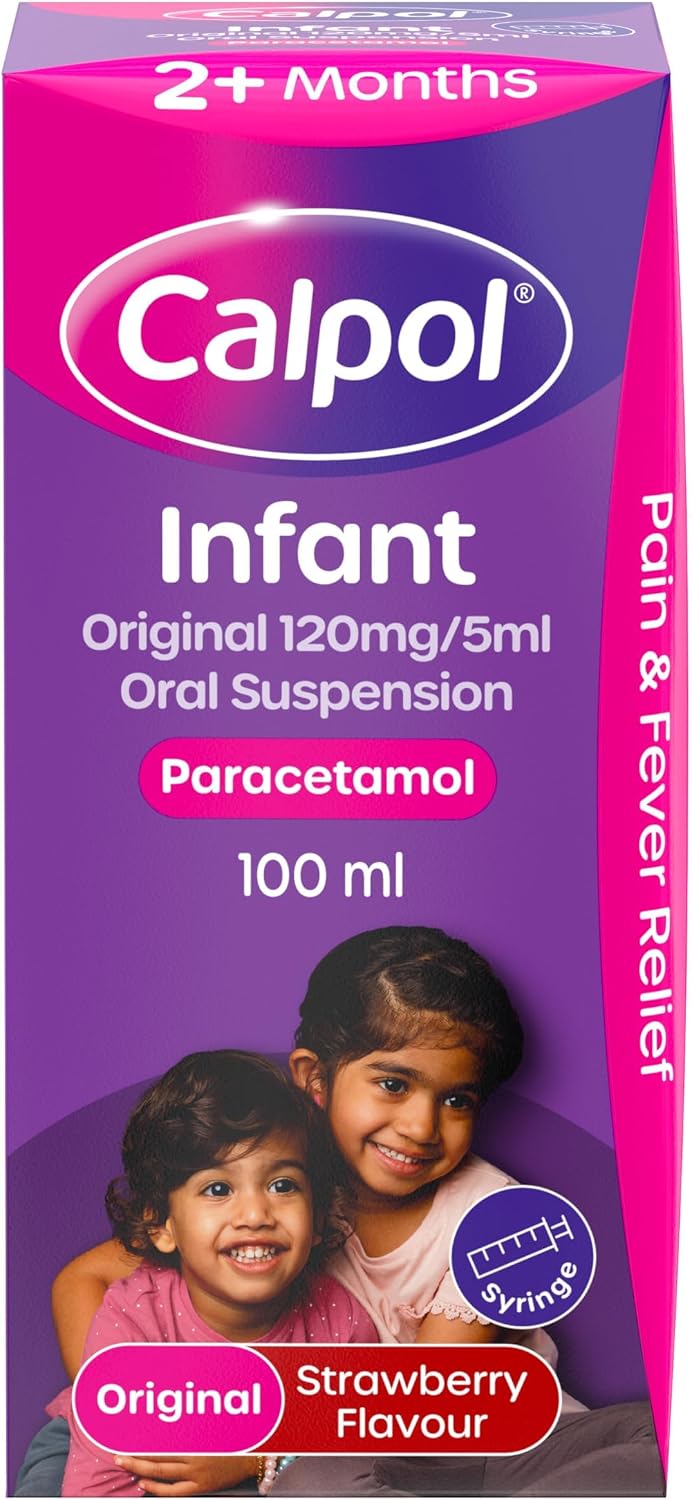 Calpol Infant Original Suspension Paracetamol (1 x 100ml)