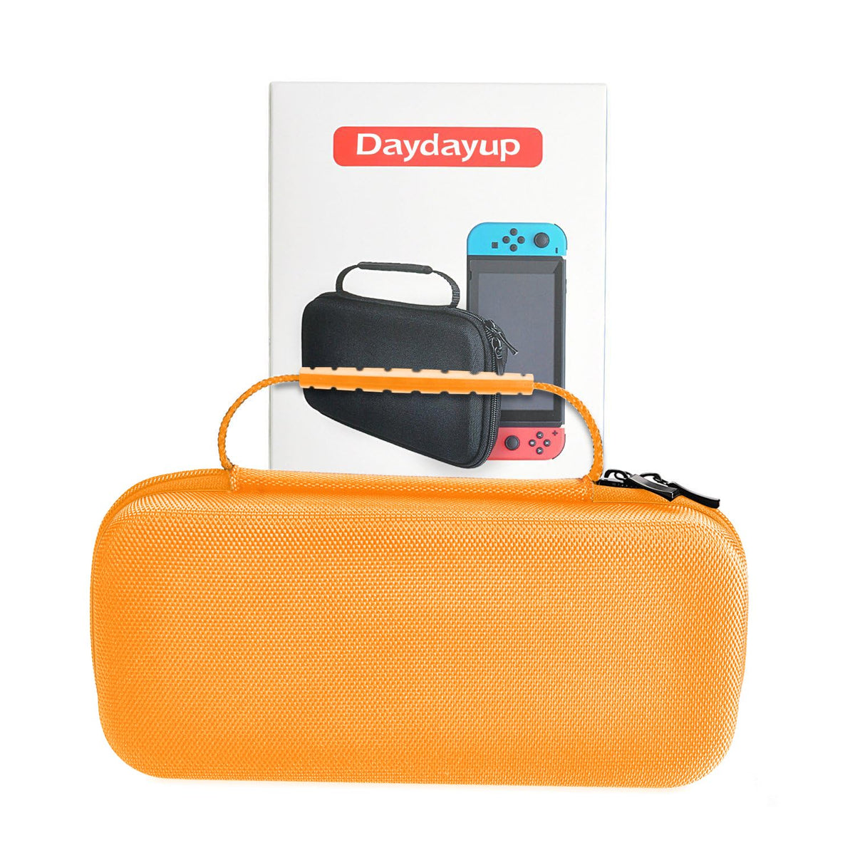 daydayup Switch 2 Carry Case Compatible with Nintendo Switch 2, with 24 Games Cartridges Protective Hard Shell Travel Carrying Case Pouch for Switch 2 Console & Accessories,Black