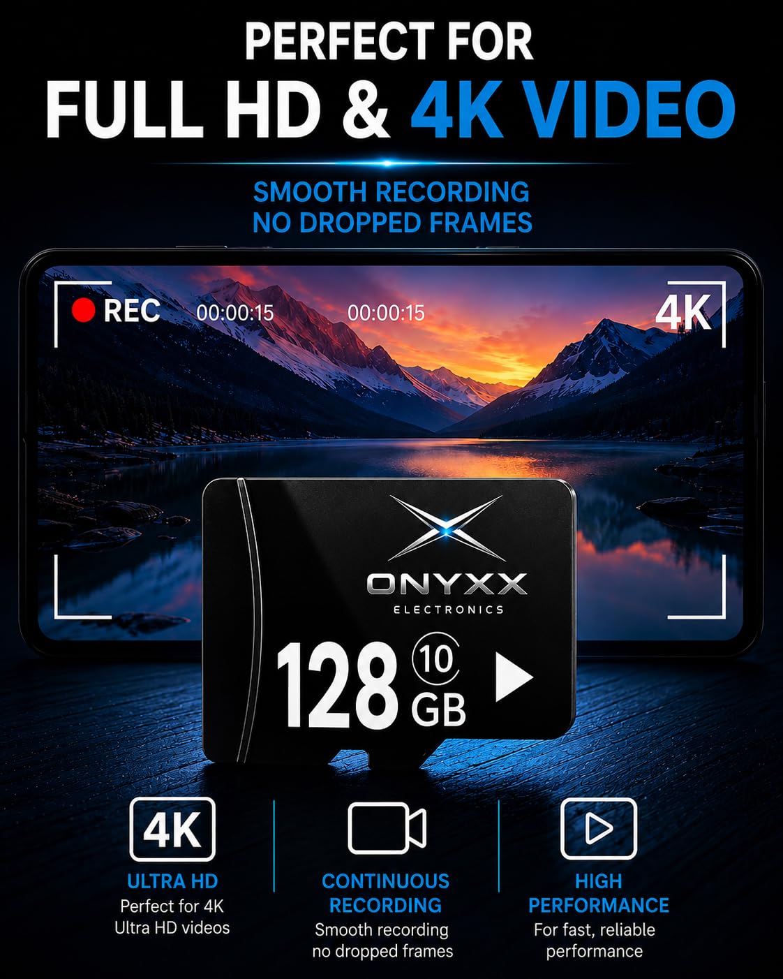 16GB Micro SD Card Class 10 High Speed Memory Card TF Card for Smartphone, Camera, Tablet, Dash Cam, Speaker, Android Devices, HD Video Recording & Data Storage