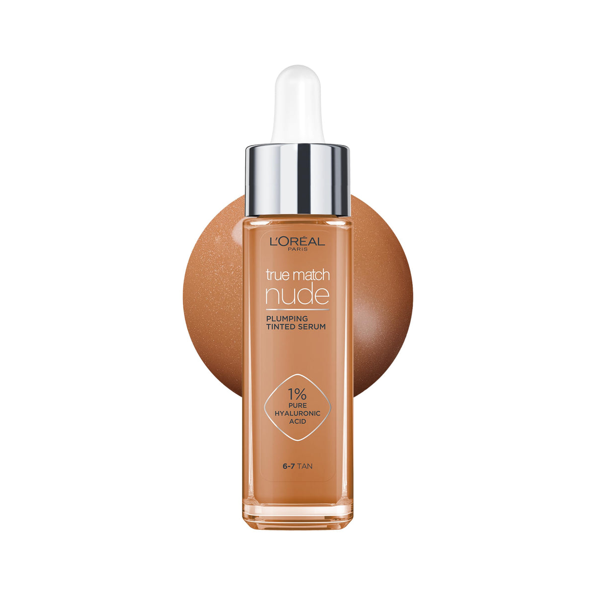 L'Oréal Paris Nude Plumping Tinted Serum with Hyaluronic Acid, Shade 4-5
