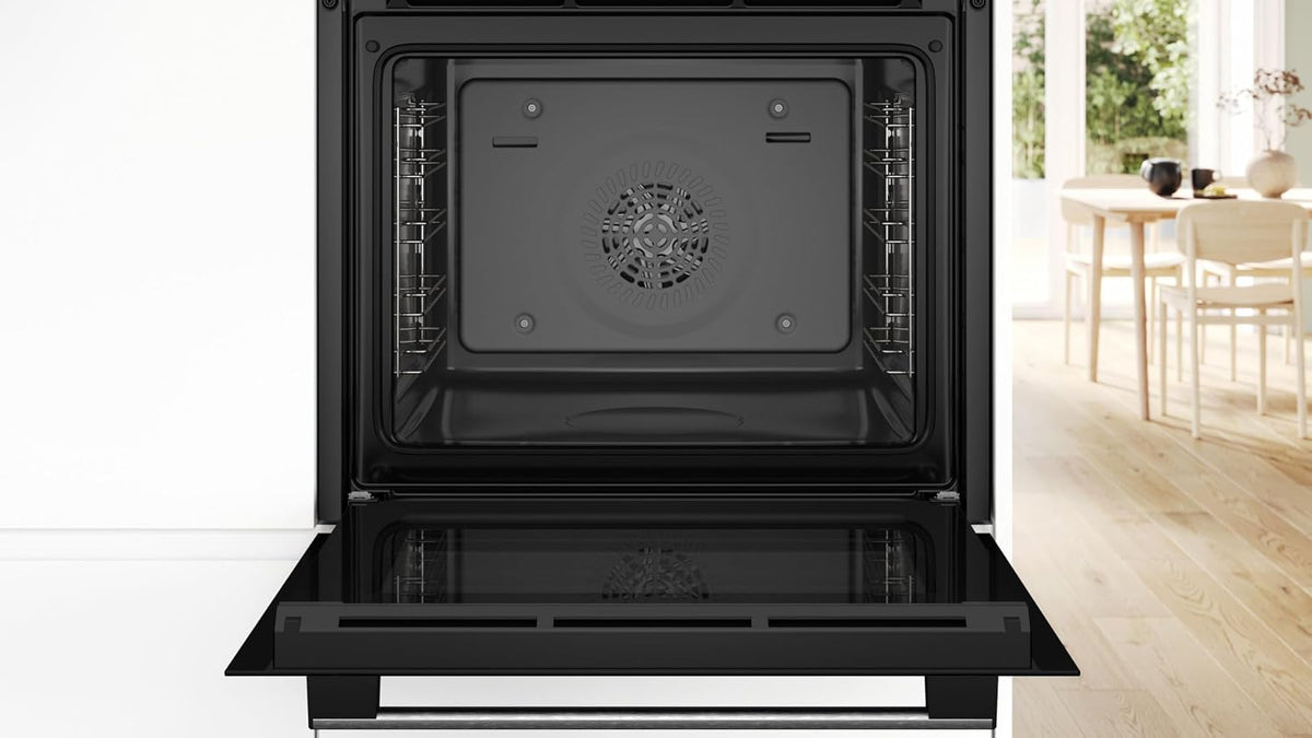 Bosch Series 4 HQA534BS3B Built-in Single Oven, A+ Rated, Brushed Steel