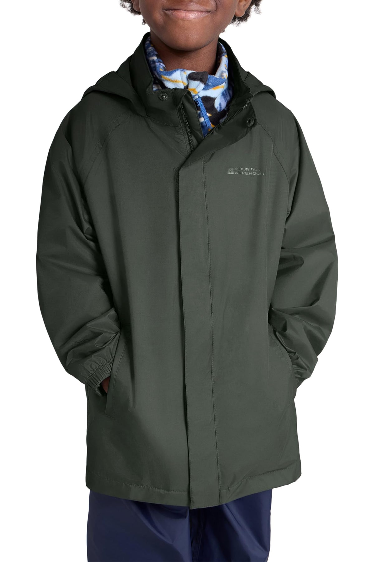 Mountain Warehouse Pakka Kids Waterproof Rain Jacket